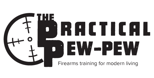 The Practical Pew Pew logo